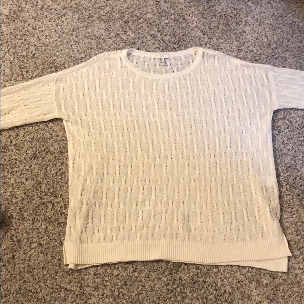 Joie Linen Oversized Sweater